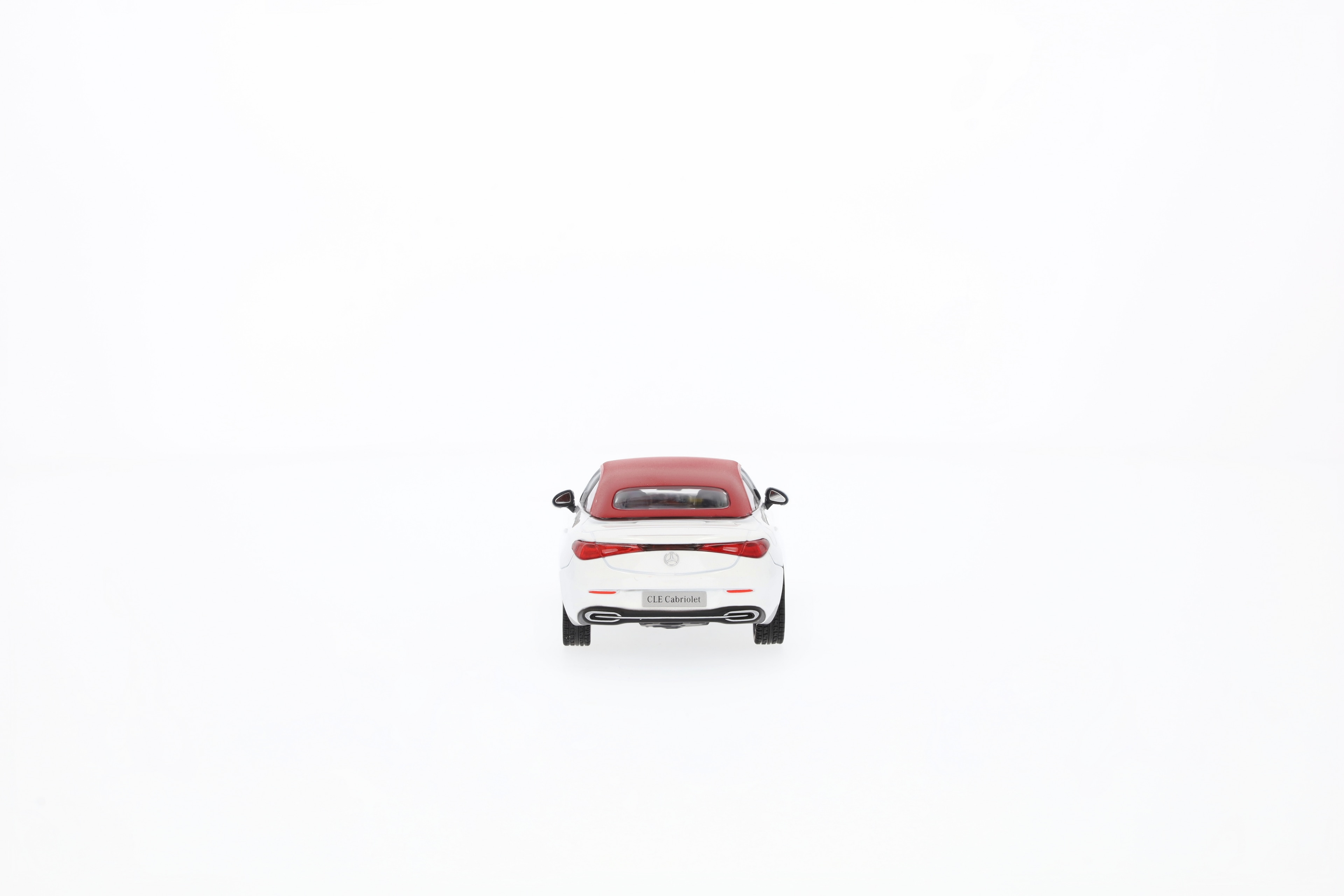 CLE Kabriolet, AVANTGARDE, A236 - MANUFAKTUR bílá opalith bright, Norev, 1:43