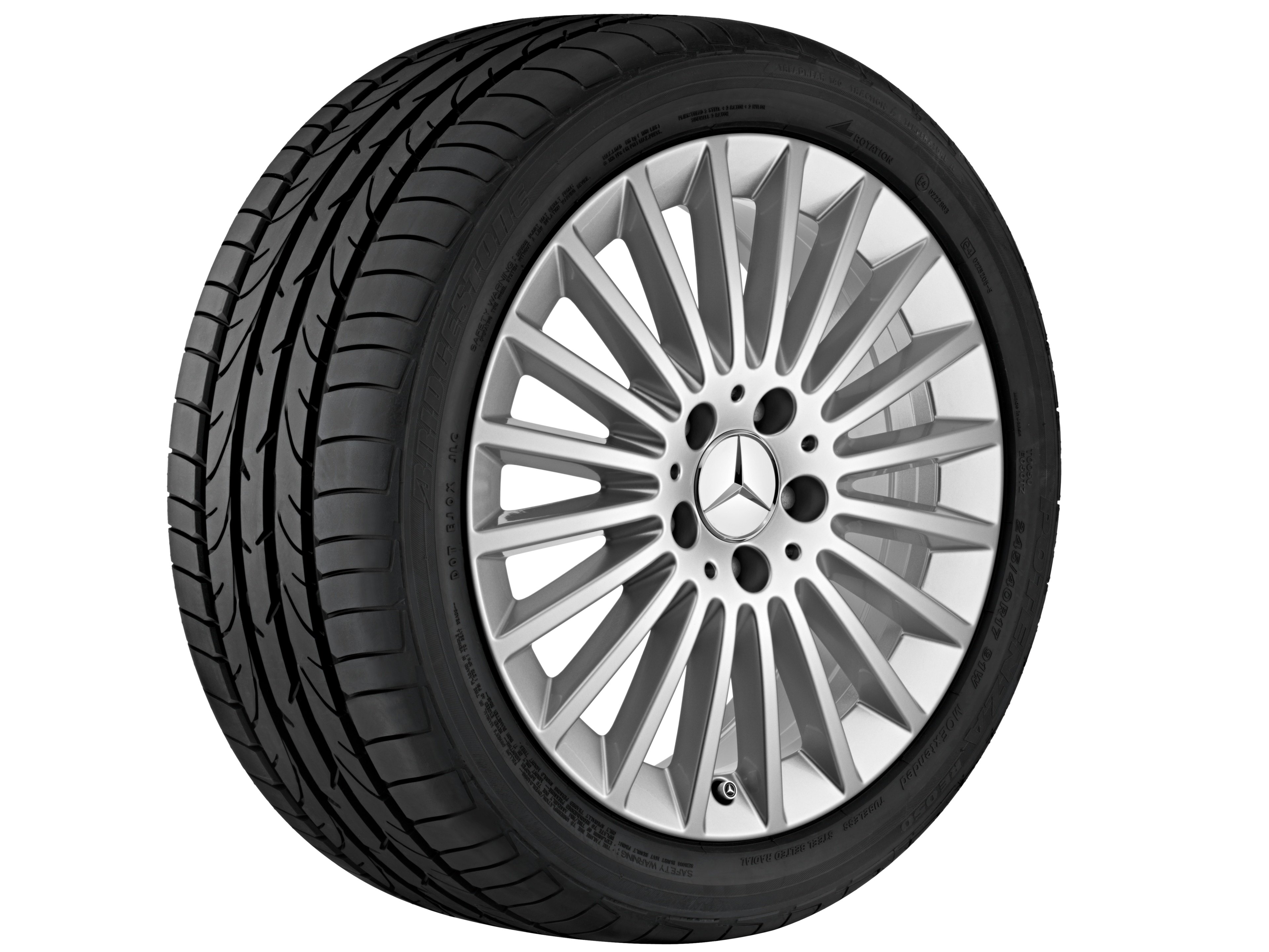 Vícepaprskové kolo - 225/50 R17  94W, 7 J x 17 ET 48,5