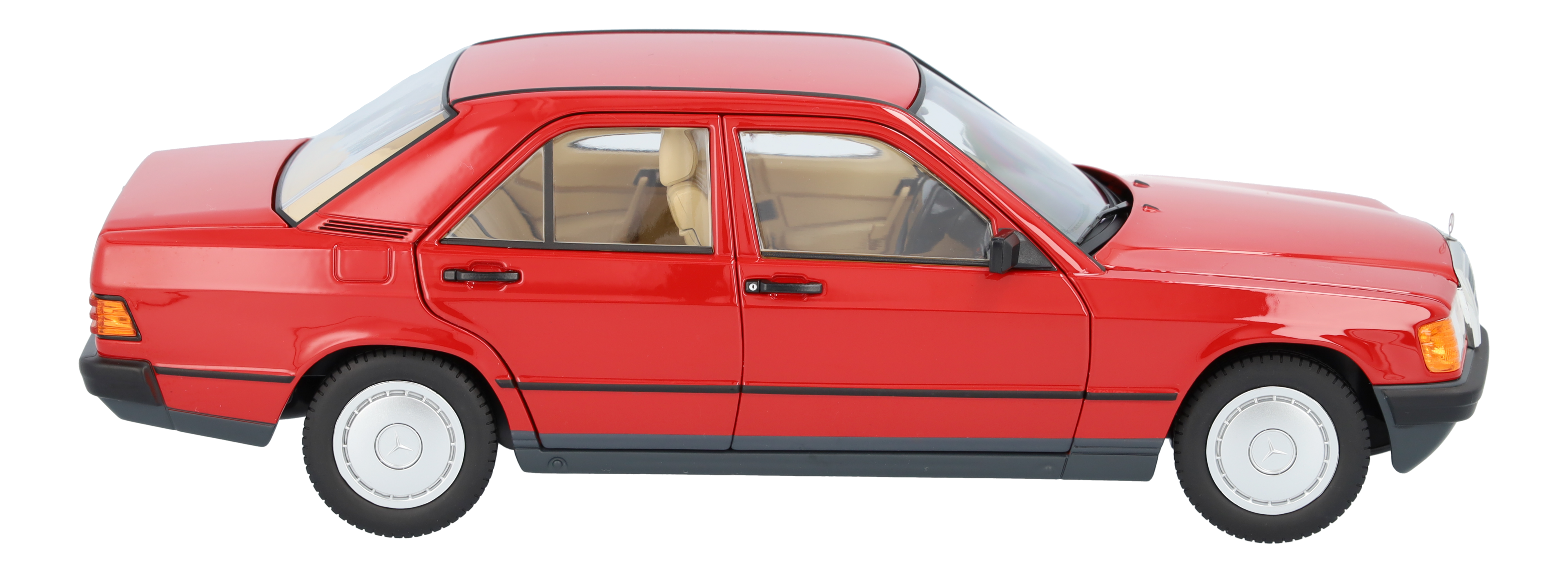 190 E W 201 (1982-1988) - červená, Norev, 1:18