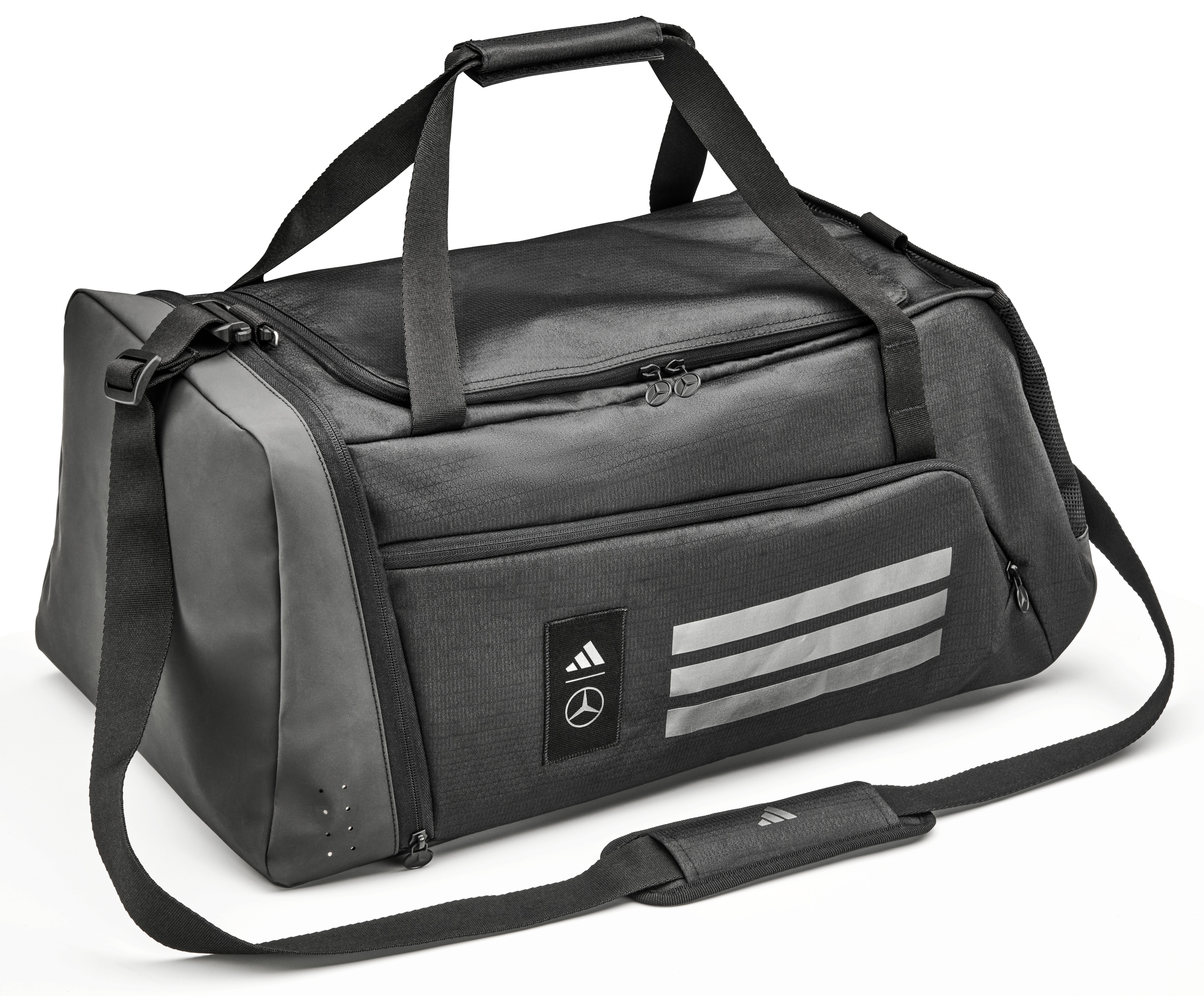 Sportovní taška - černá, Polyester (recyklovaný), adidas