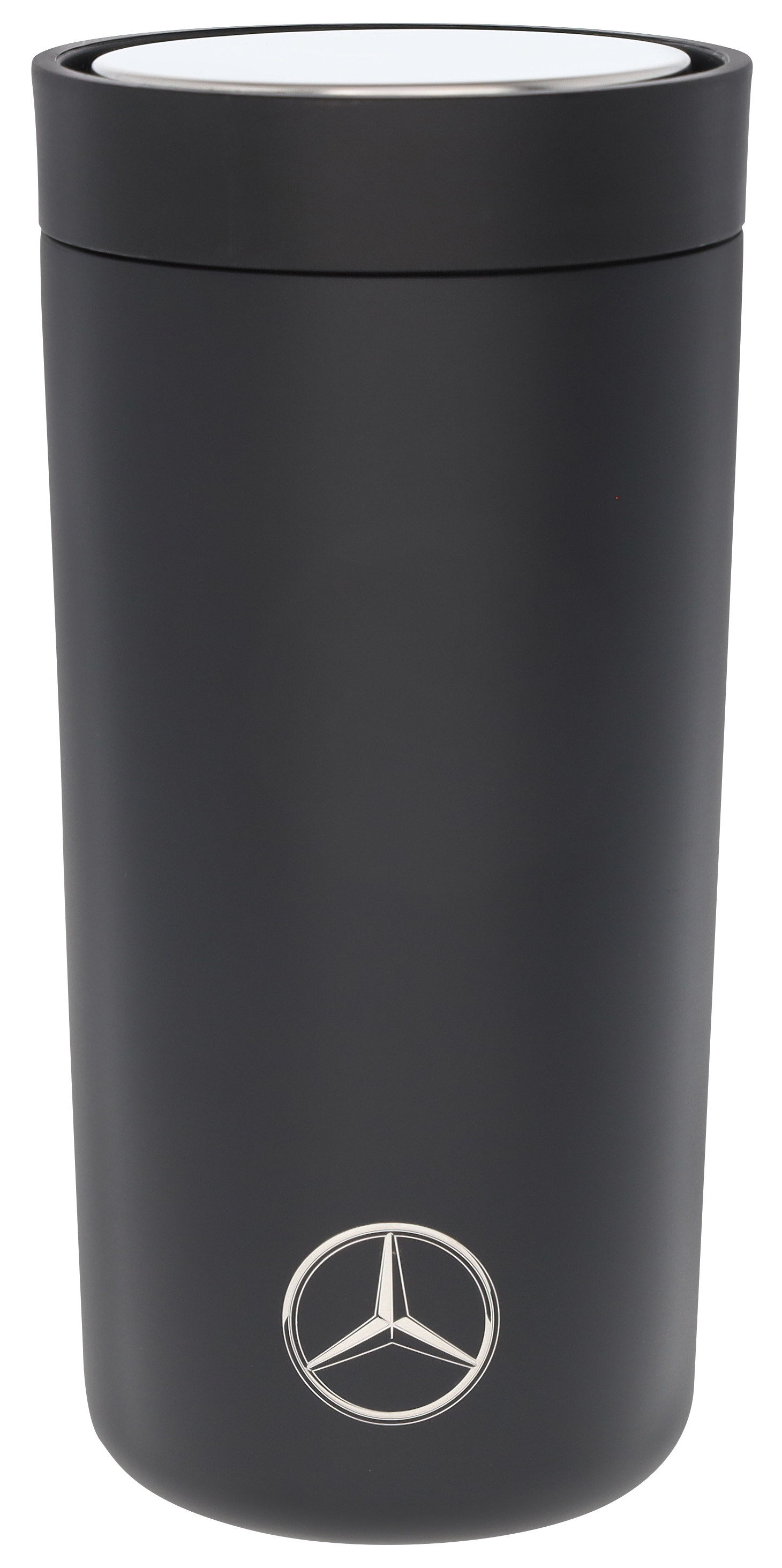 Cestovní hrnek - černá, Nerezová ocel / Polypropylen, Stelton, 400 ml