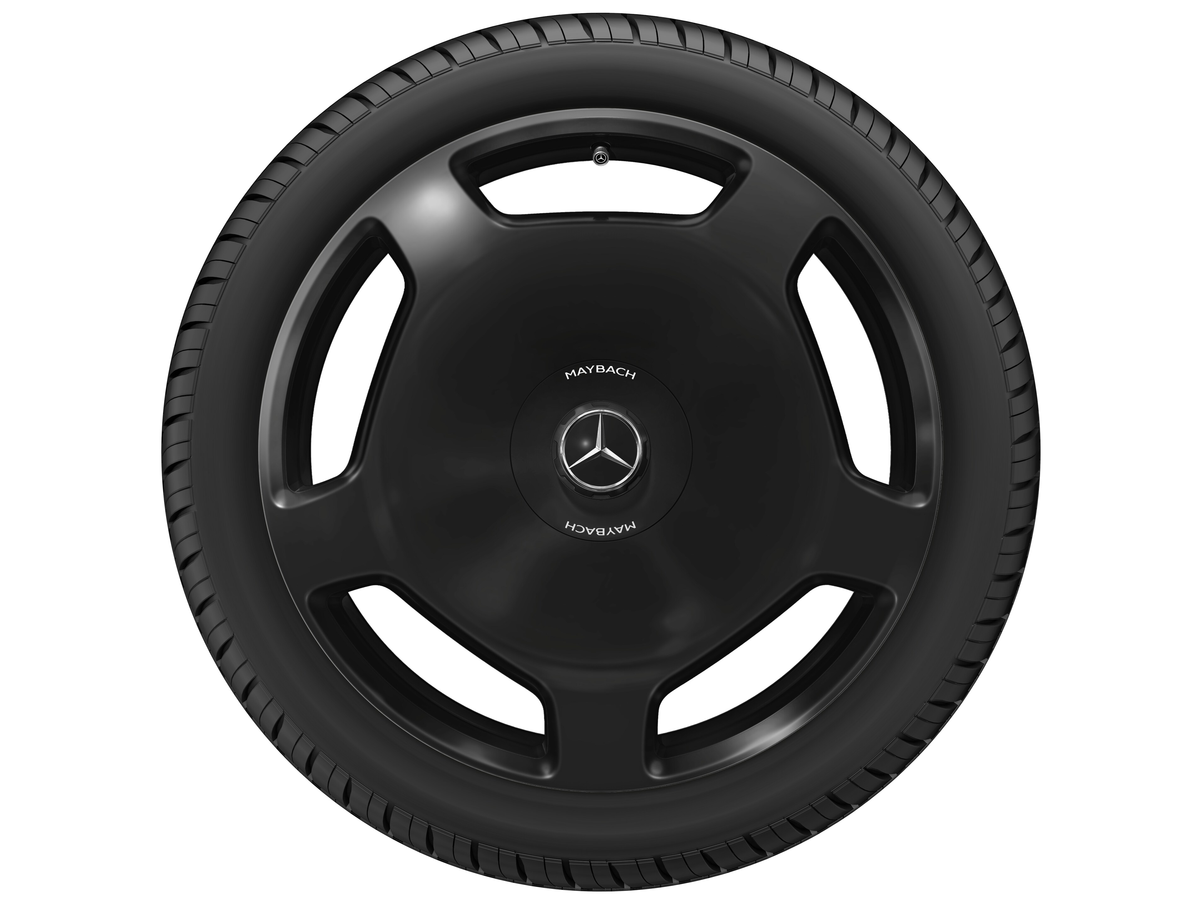 Kolo s 5 otvory, 50,8 cm (20 palců) - 9 J x 20 ET 34, černá, lakované