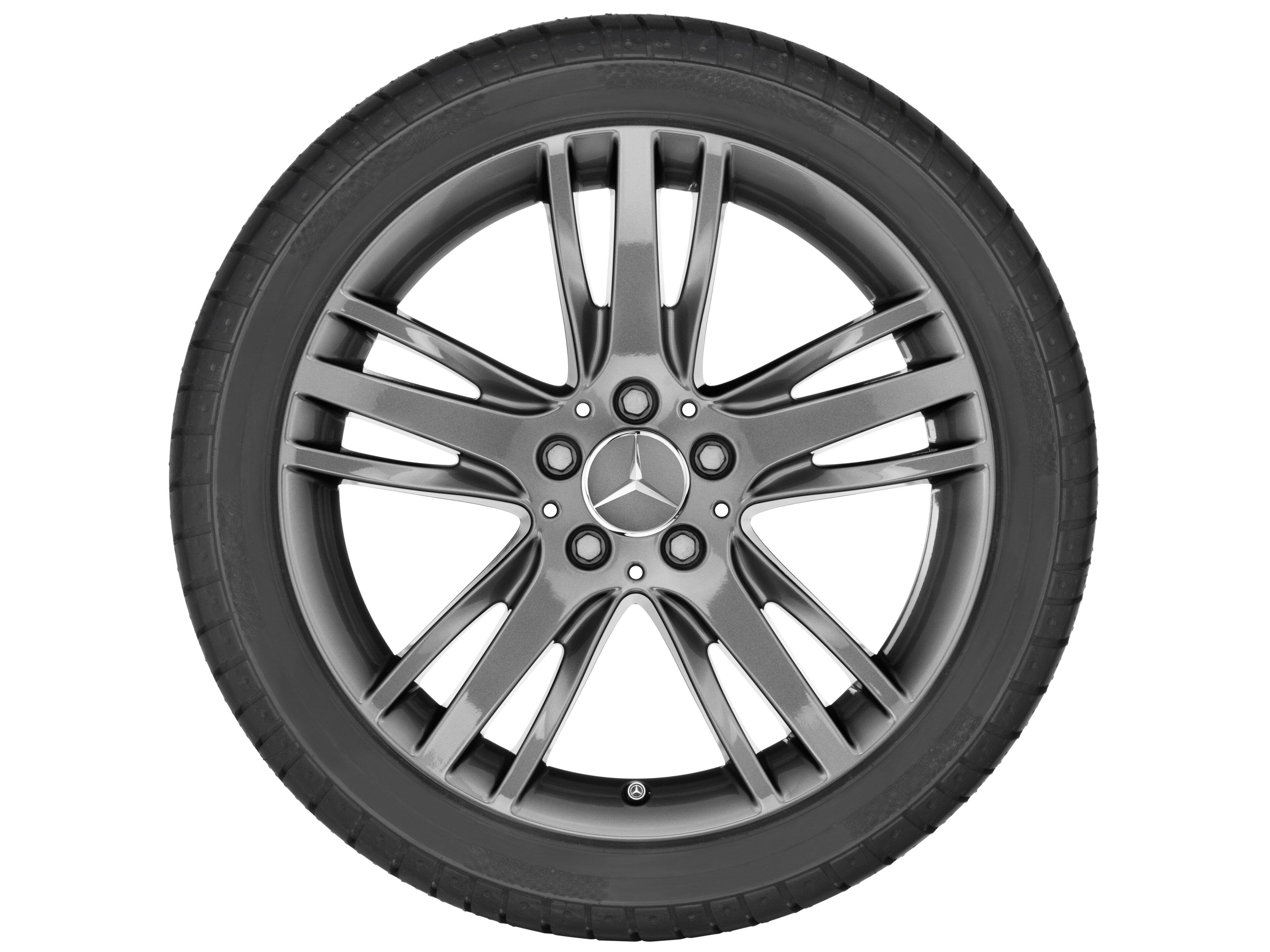 Kolo s 5 trojitými paprsky, 45,7 cm (18 palce) - 7,5 J x 18 ET 52, tremolit metalický, lakované