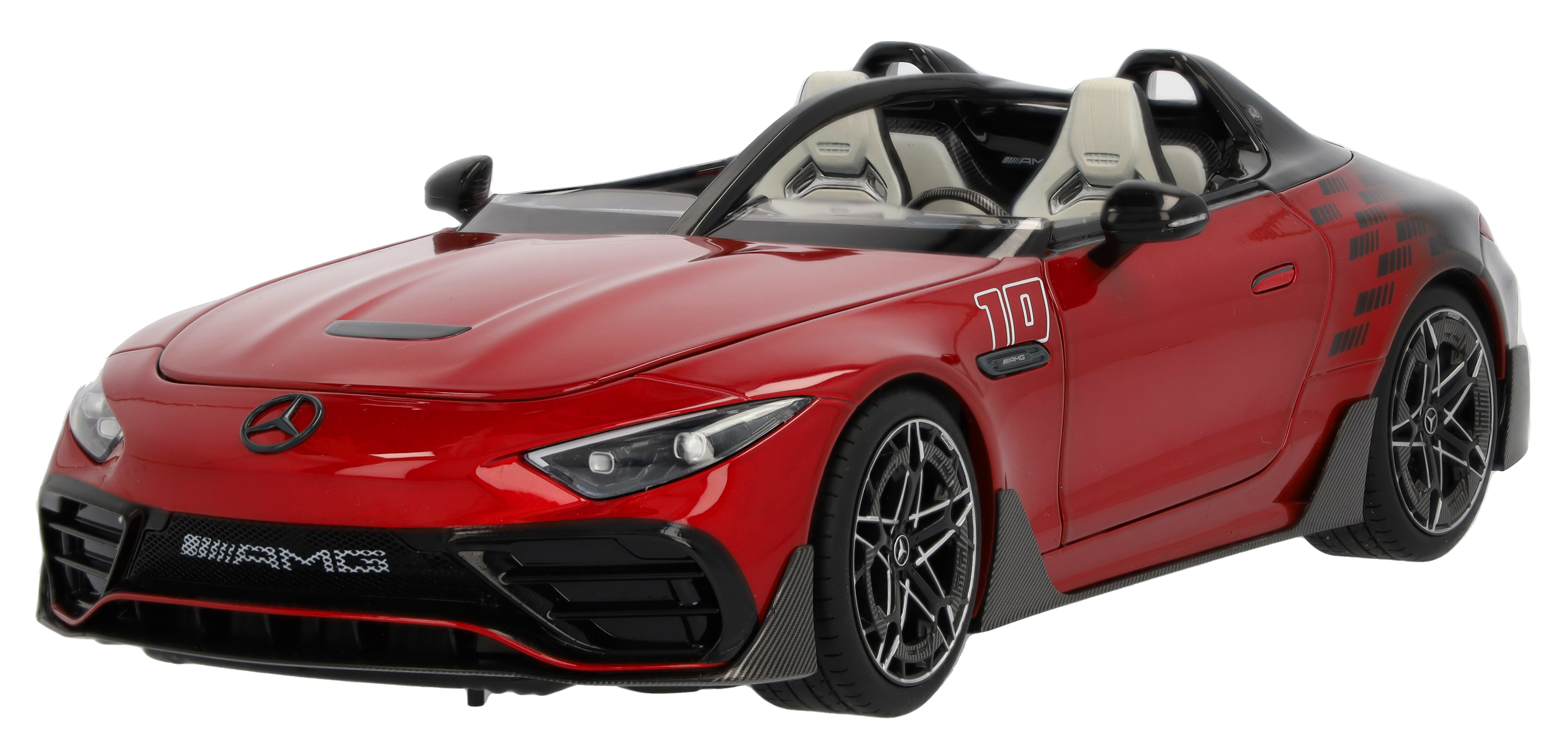 Mercedes-AMG PureSpeed, R232 - Le Mans červená, NZG, 1:18