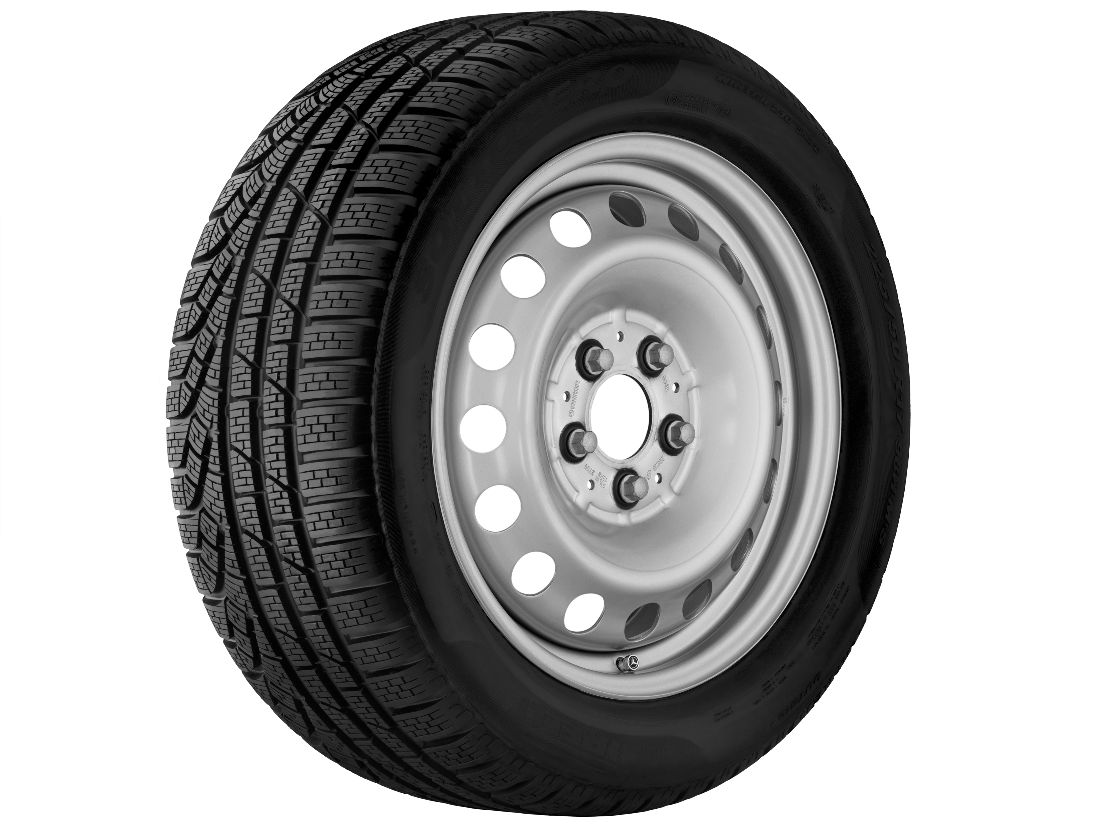 Ocelové kolo - 205/60 R16 XL 96T, 6 J x 16 ET 38