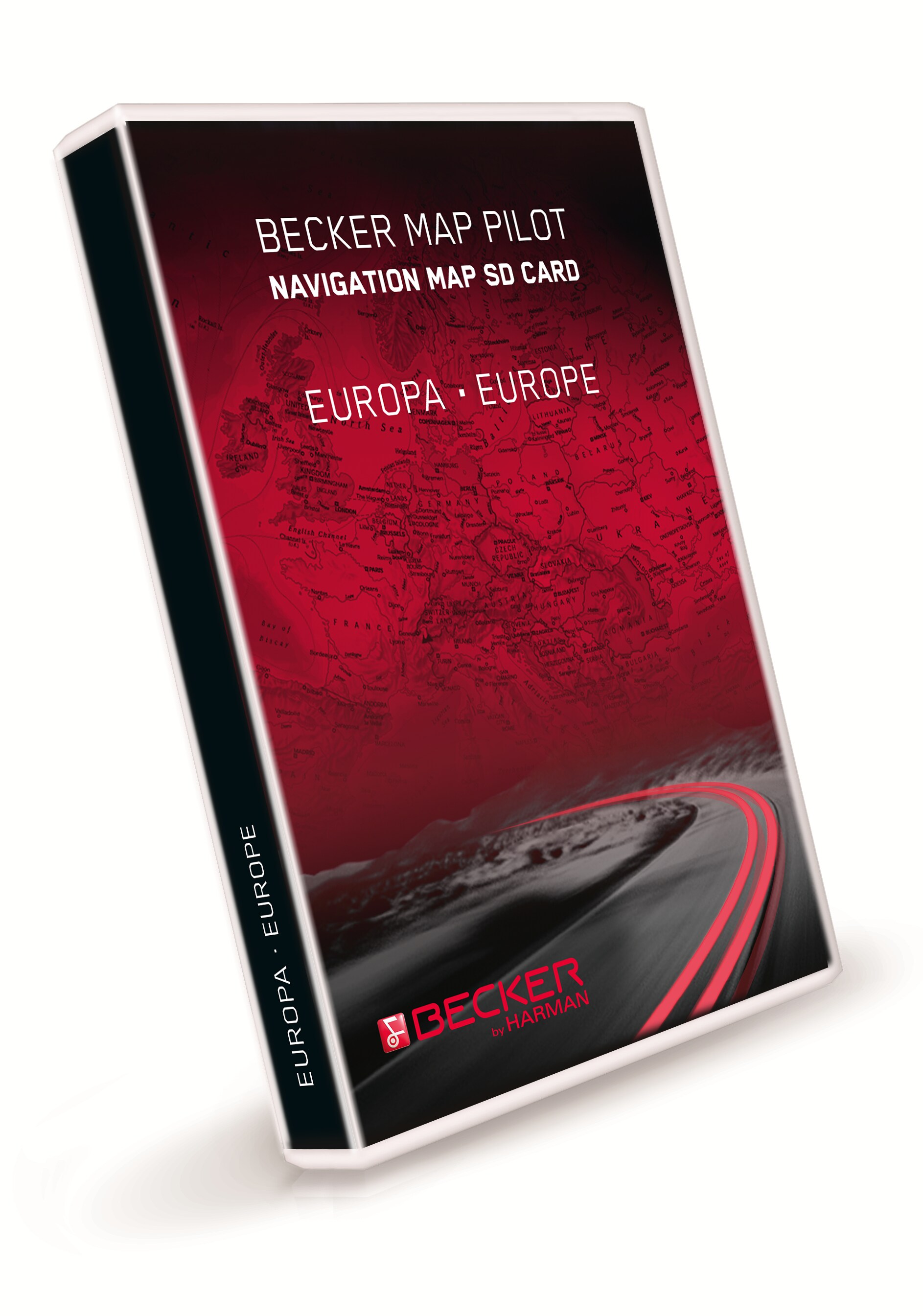 Becker® MAP PILOT, Navigační karta SD, Evropa, Verze 2022/2023 - NTG4.5