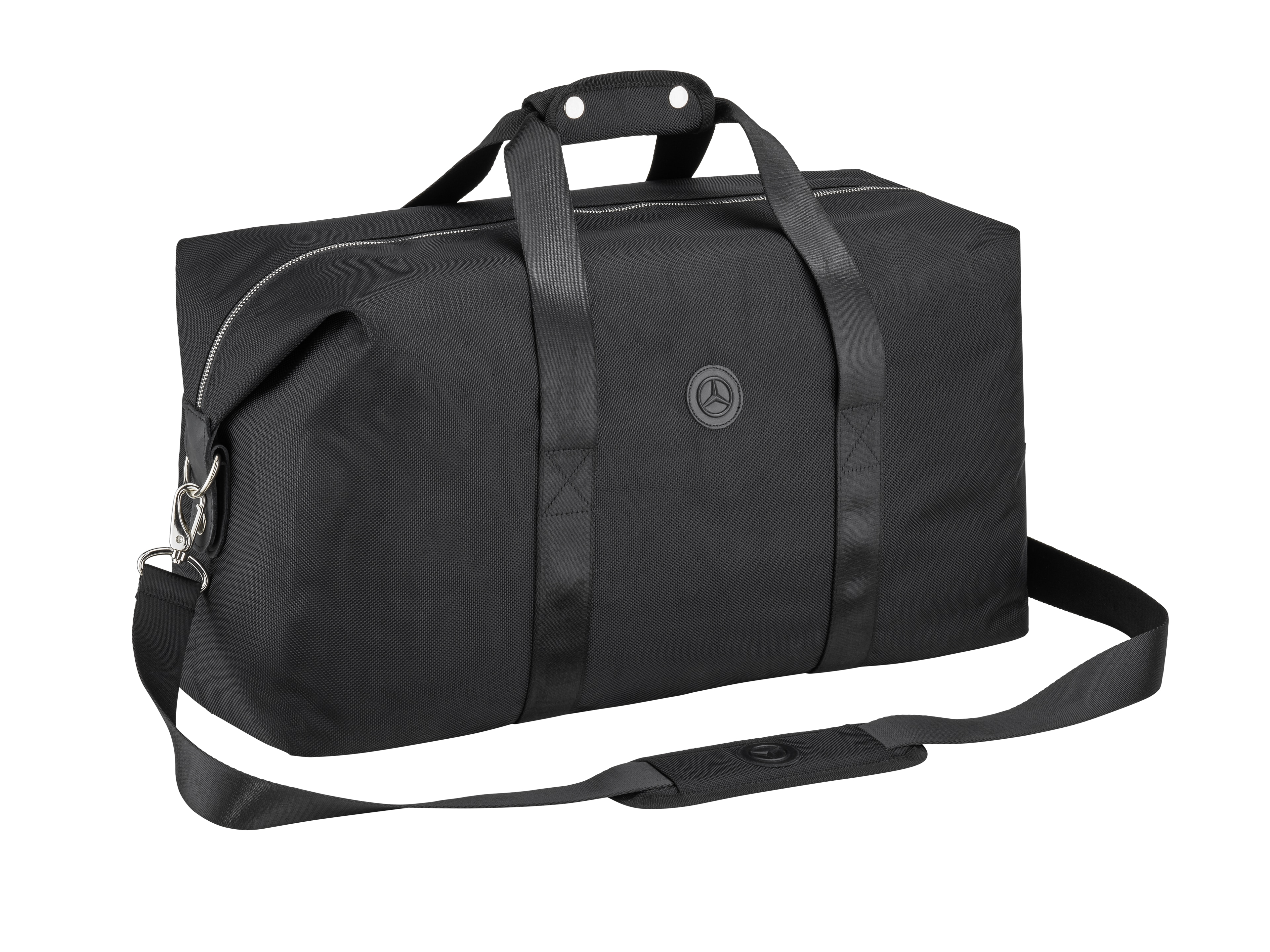 Cestovní taška - černá, Polyamid (recyklovaný) / Polyester (recyklovaný), 35 l