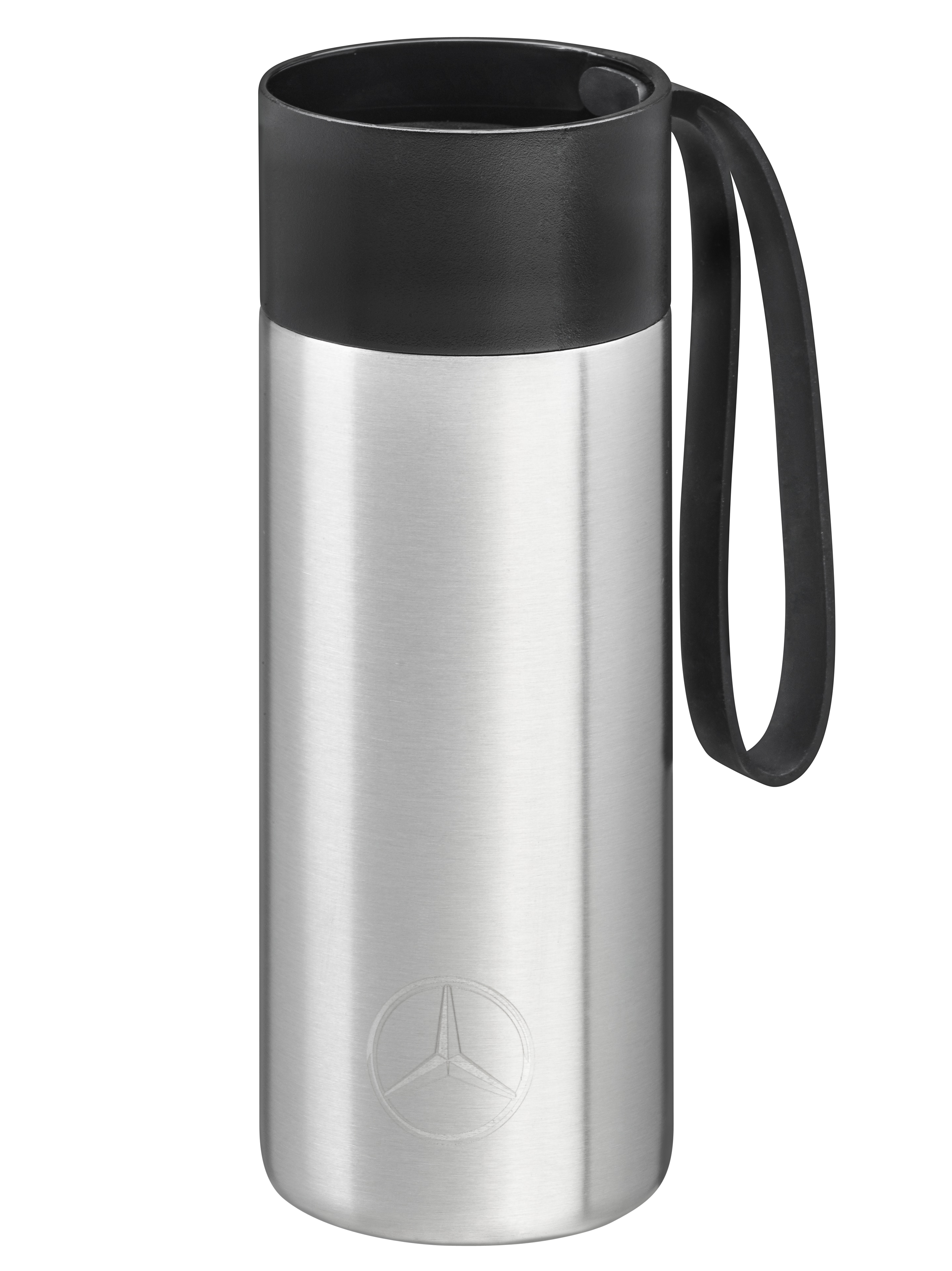To Go Cup - stříbrné barvy / černá, Nerezová ocel, eva solo, 500 ml