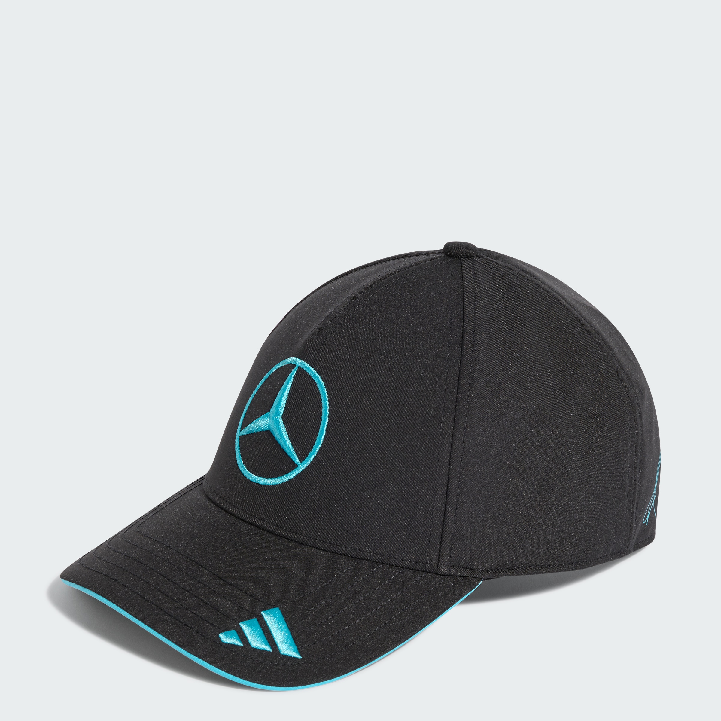 Kšiltovka, George Russell, Mercedes-AMG F1 - černá, Polyester (recyklovaný)