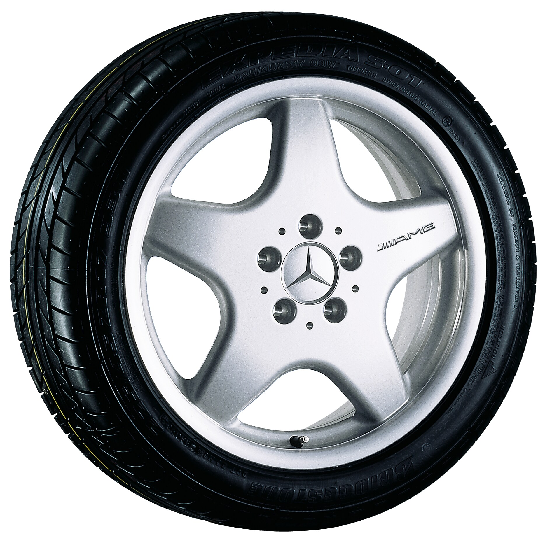 Kolo AMG s 5 paprsky, 43,2 cm (17 palců)