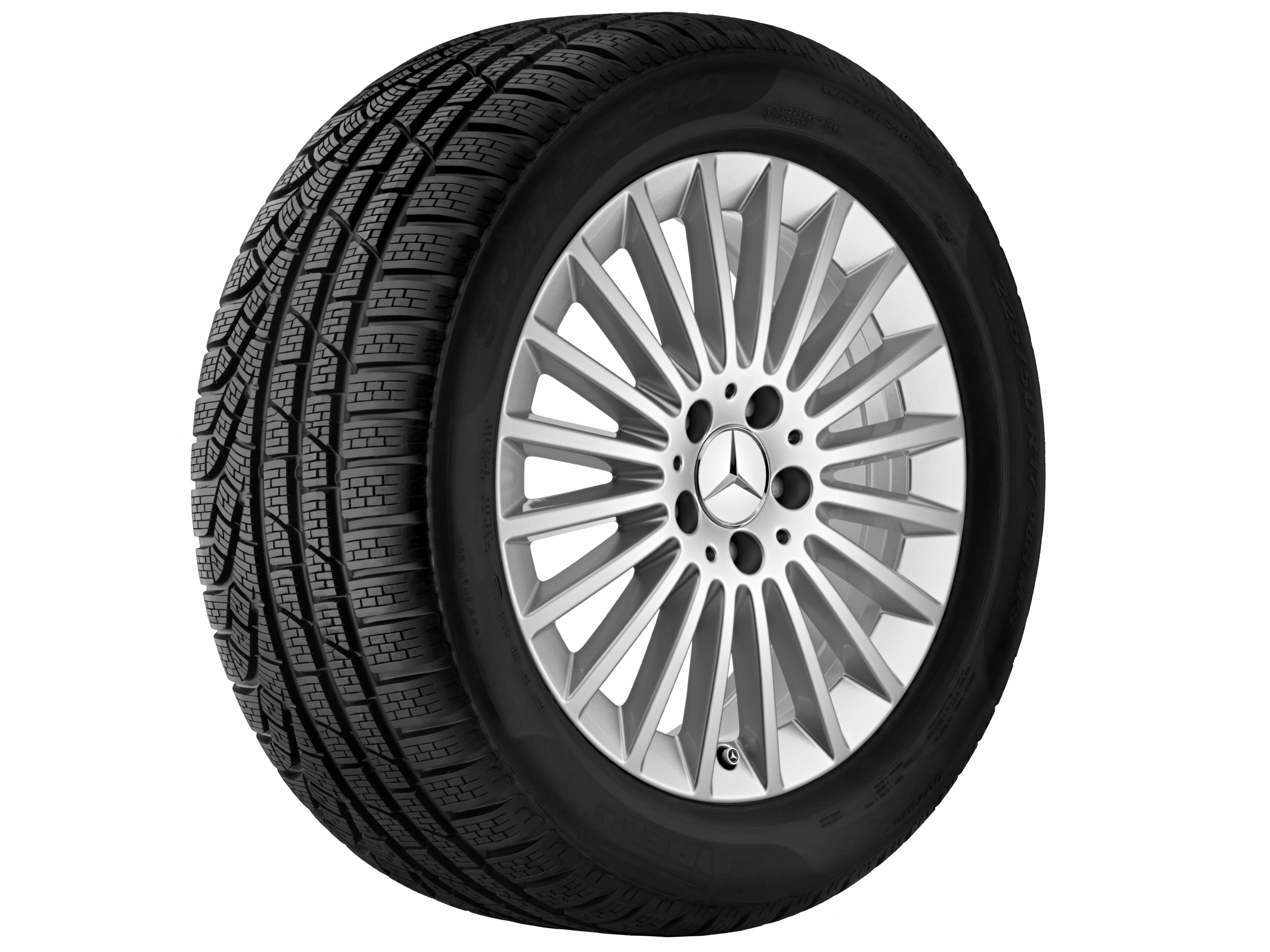 Vícepaprskové kolo - 225/50 R17  94W, 7 J x 17 ET 48,5