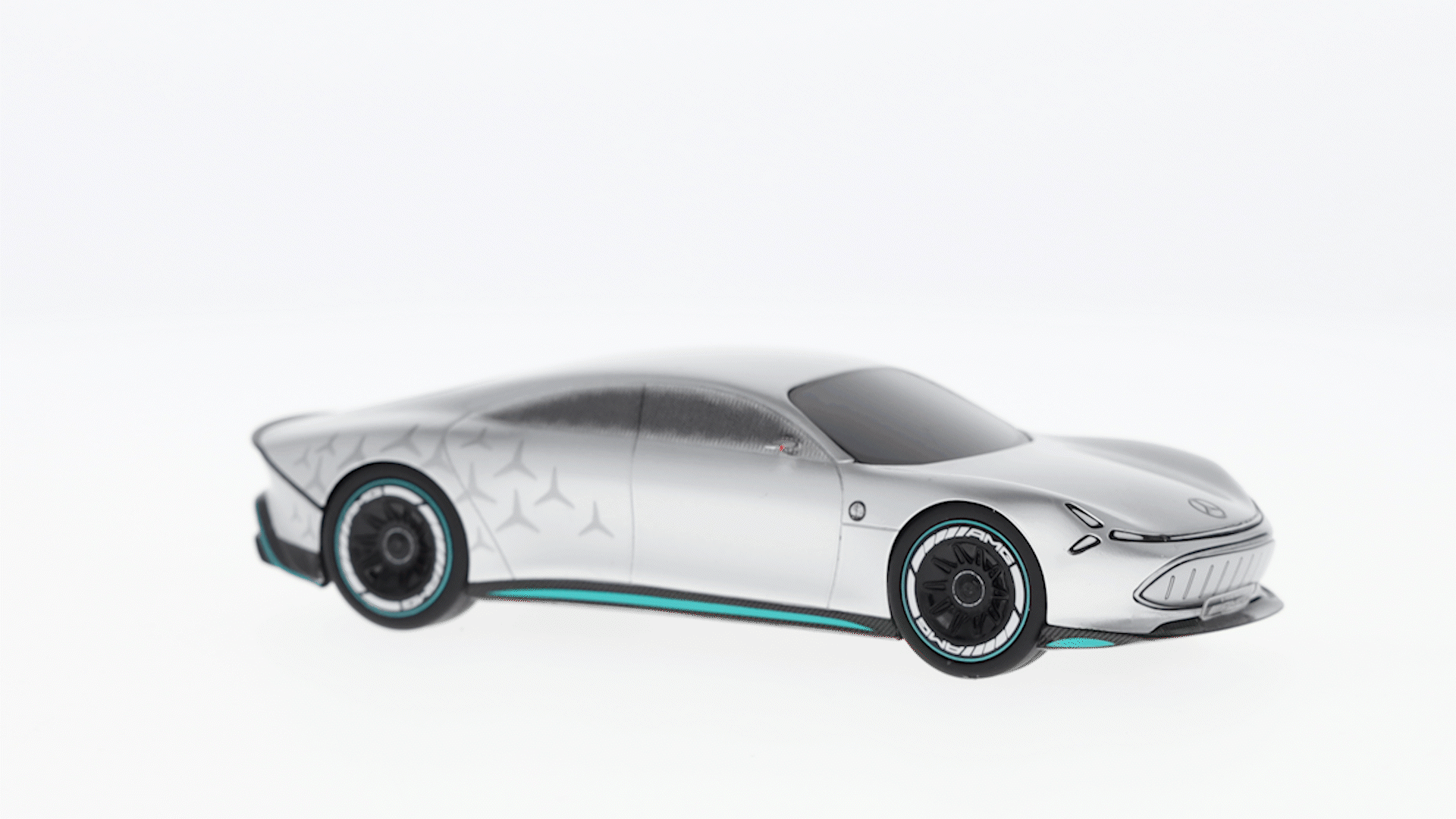 Vision AMG, Předváděcí vůz - stříbrný alubeam, AutoCult, 1:43