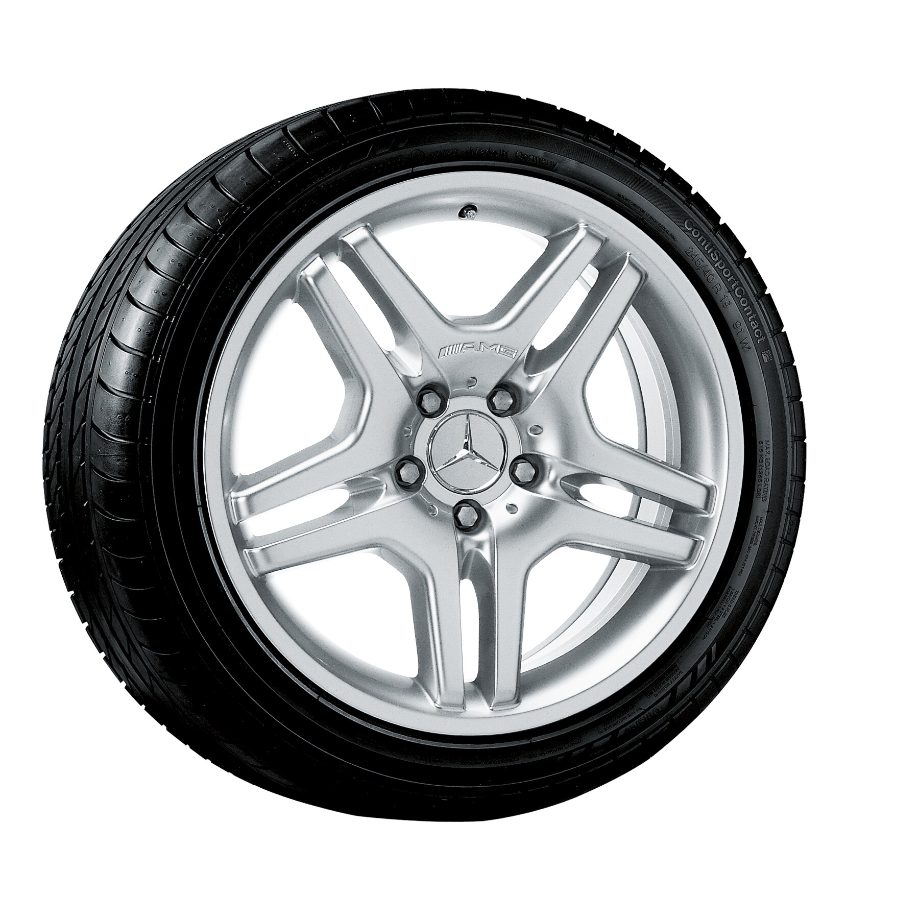 Kolo AMG s 5 dvojitými paprsky, 45,7 cm (18 palce)