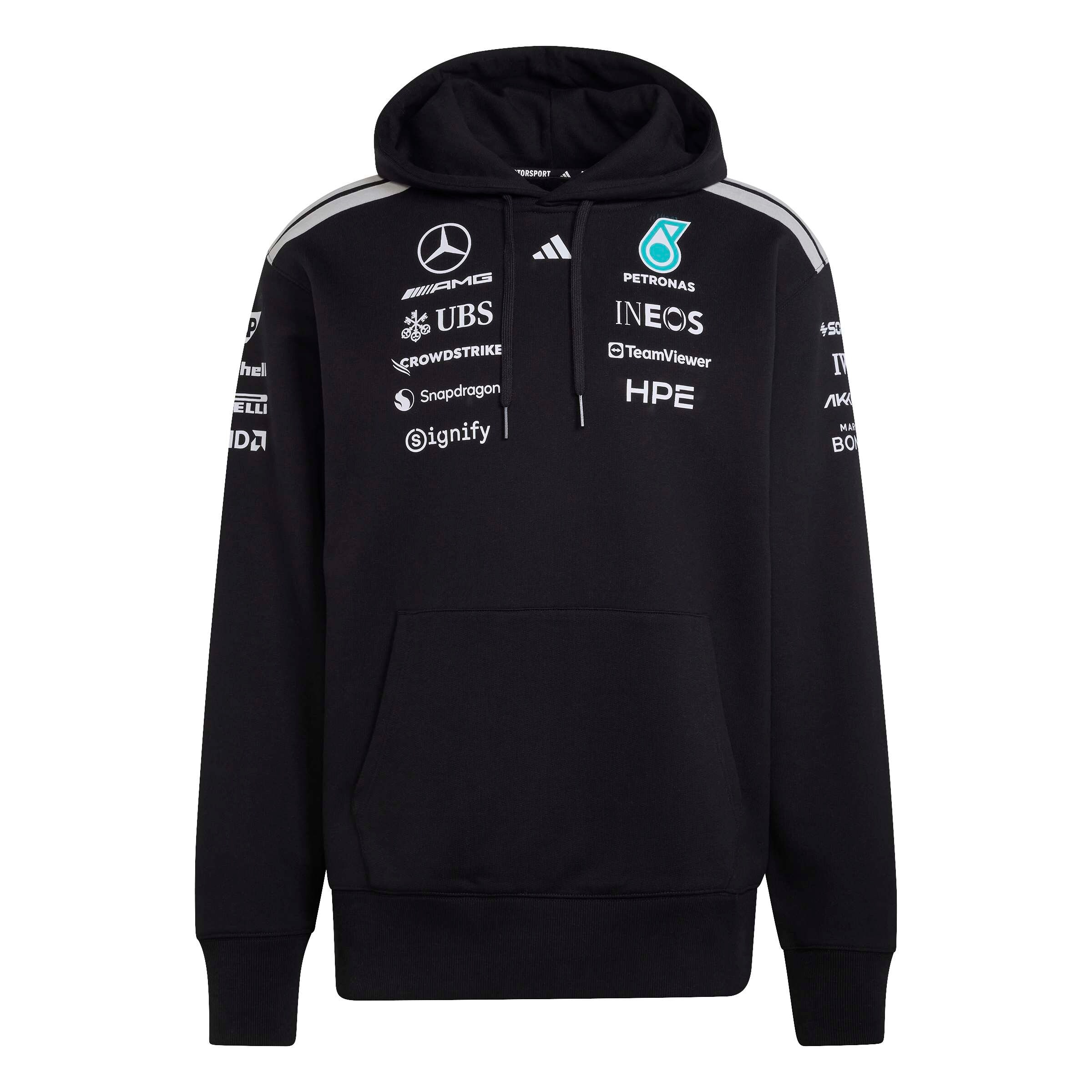 Mikina pánská, Řidič, Mercedes-AMG F1 - černá, M