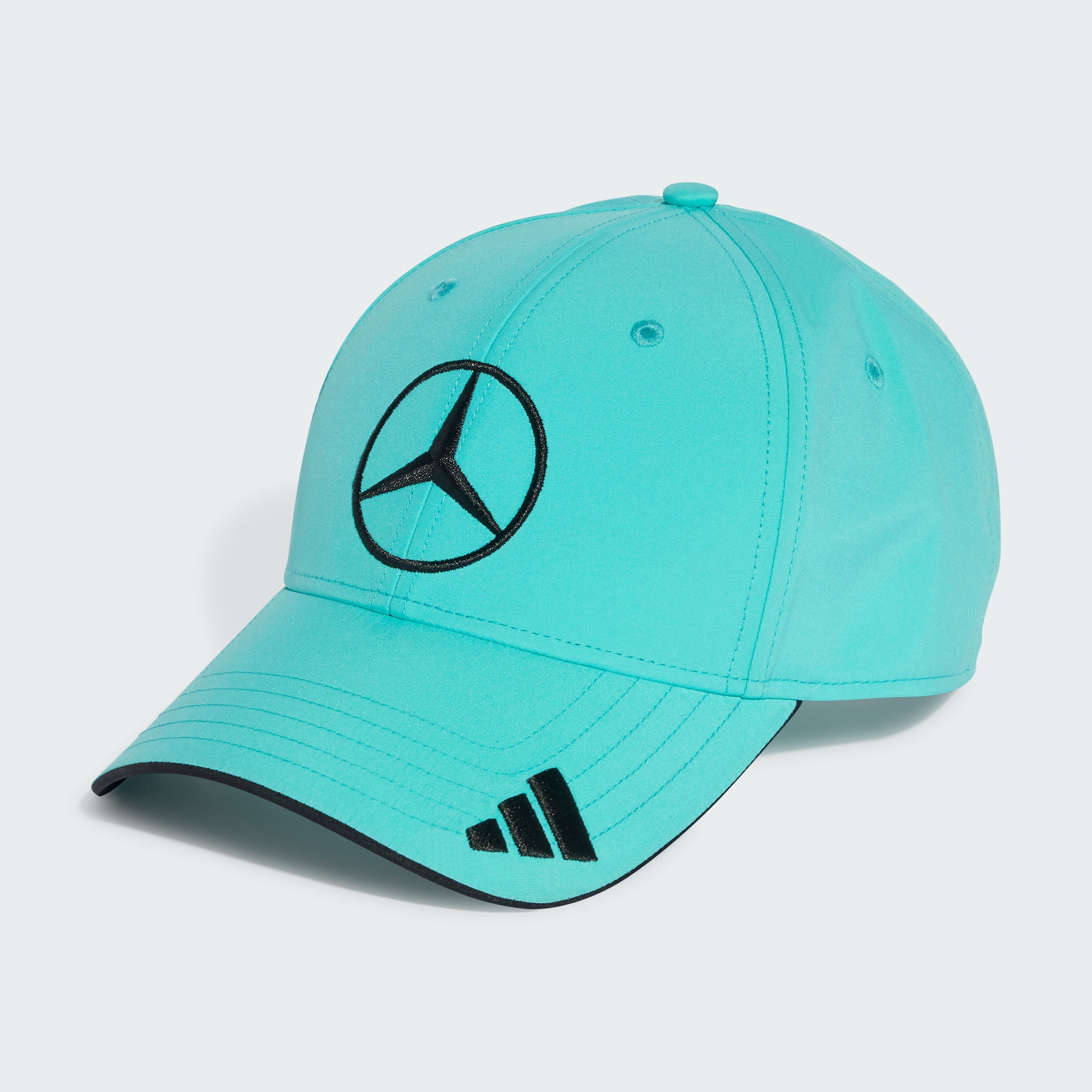 Čepice pro děti, Tým, Mercedes-AMG F1 - tyrkysová, Polyester (recyklovaný)