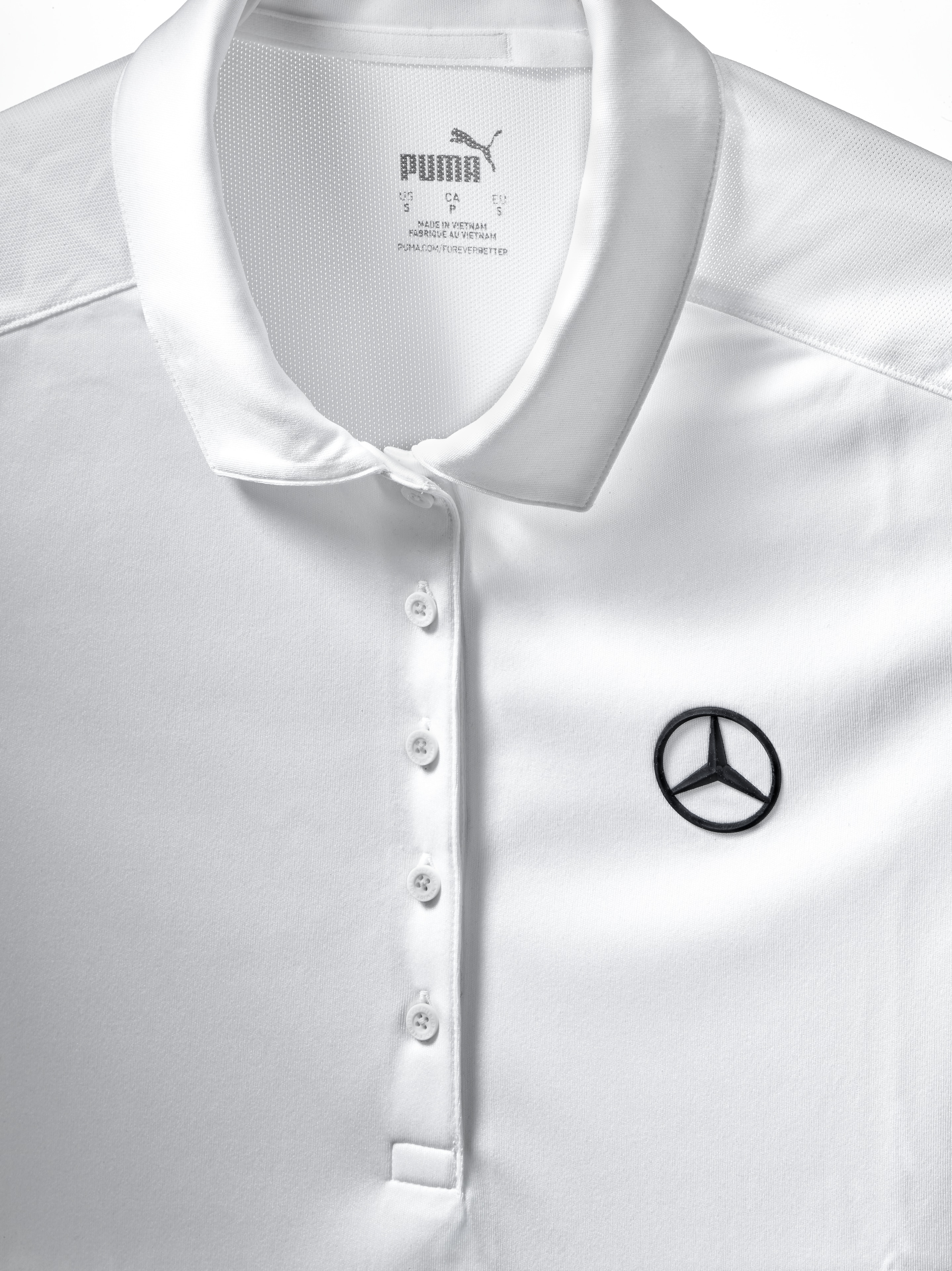 Golfové tričko polo dámské, pure - white, S