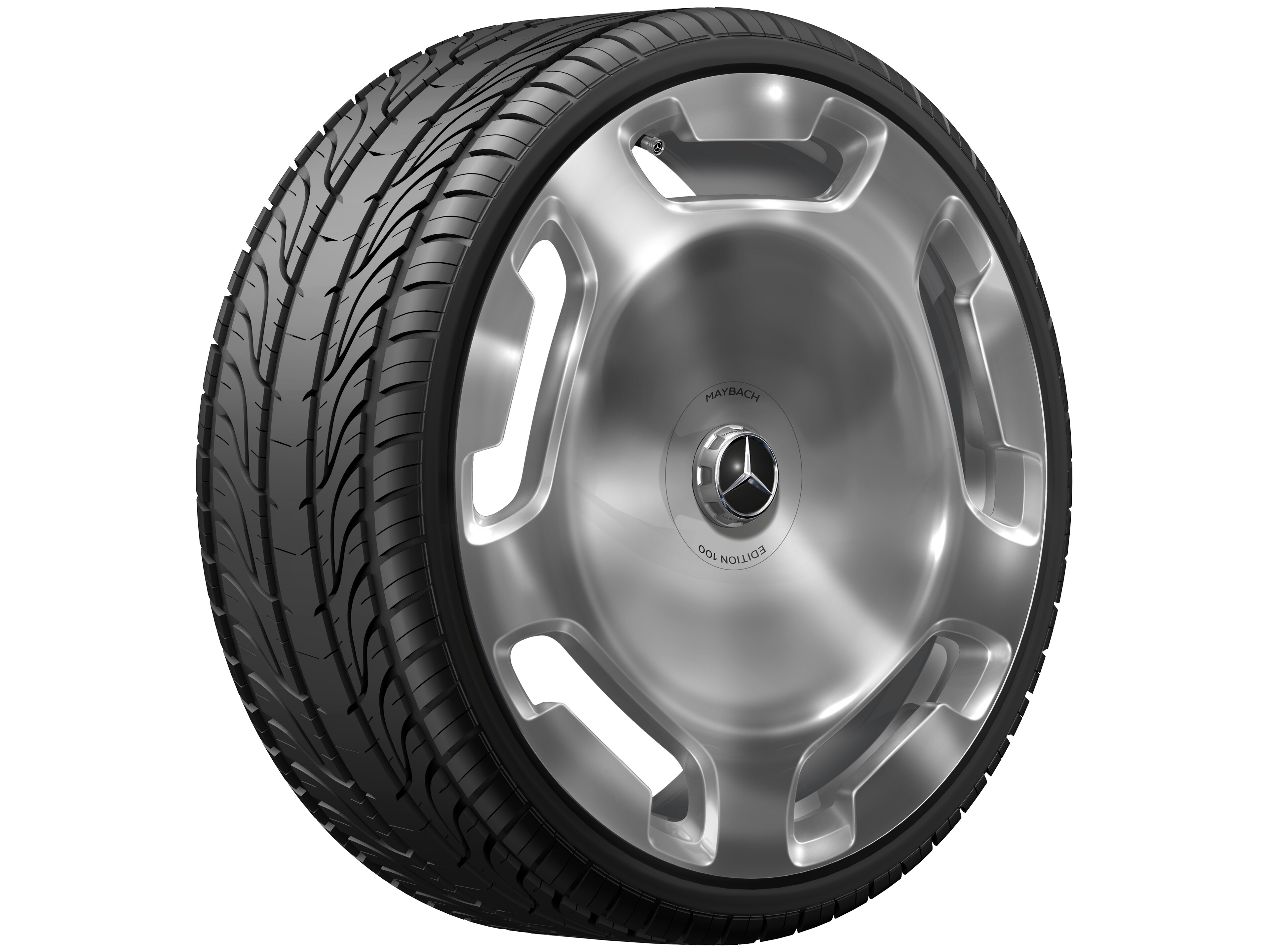 Kolo s 5 otvory, 58,4 cm (23 palců) - 11,5 J x 23 ET 47, tmavě platinová lesklá, kované