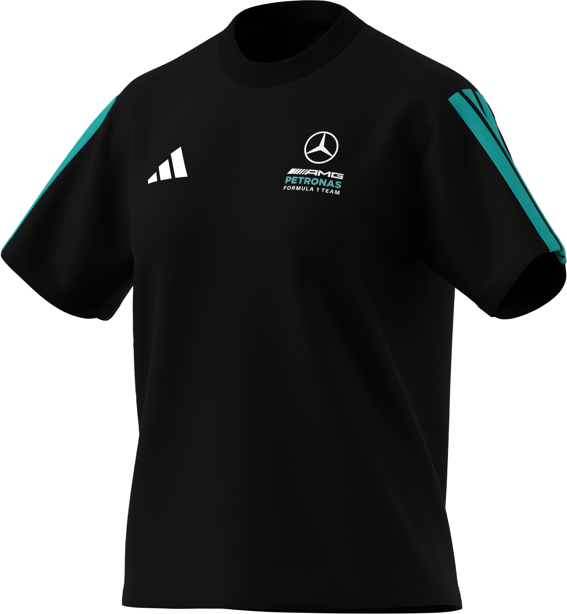 Dámské tričko, Mercedes-AMG F1 - černá, M