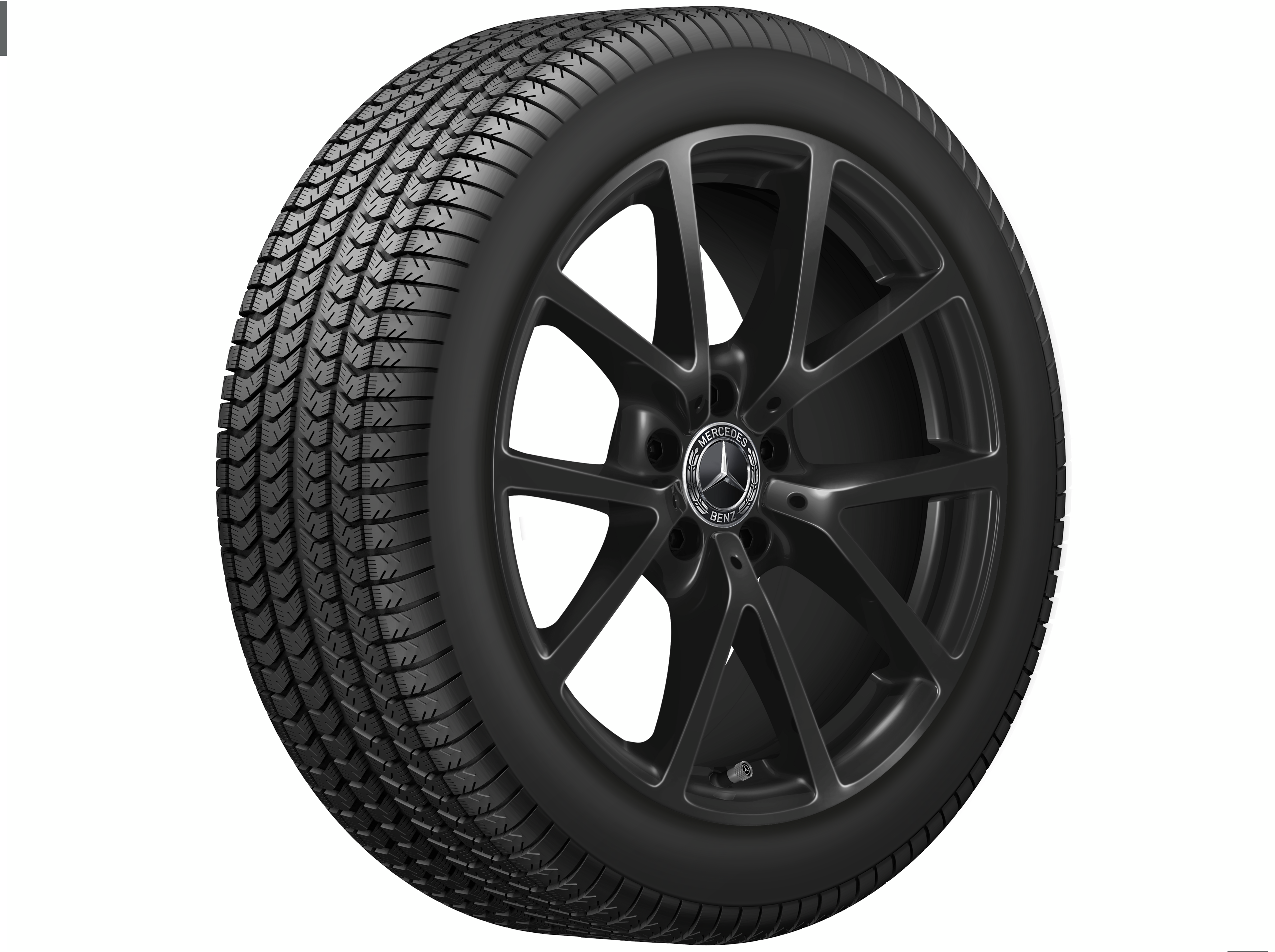 Kolo s 10 paprsky, 45,7 cm (18 palce) - 8 J x 18 ET 44,9, černá