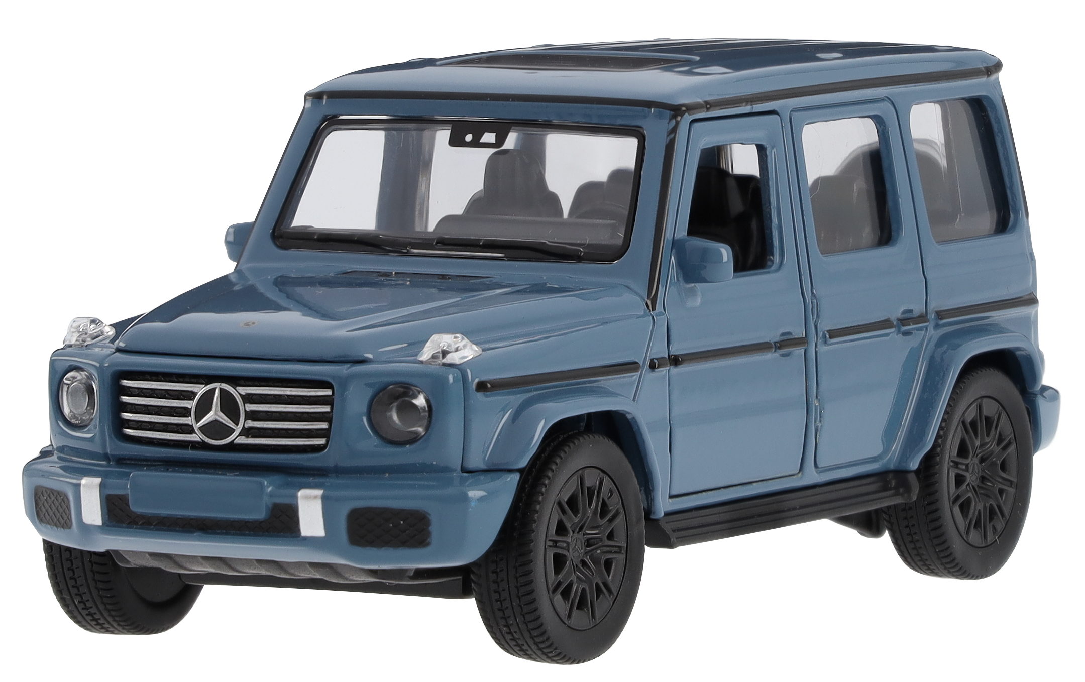 G-Class, Terénní vozidlo, W465, Zpětný tah - MANUFAKTUR modrá vintage uni, Heinrich Bauer, 1:43