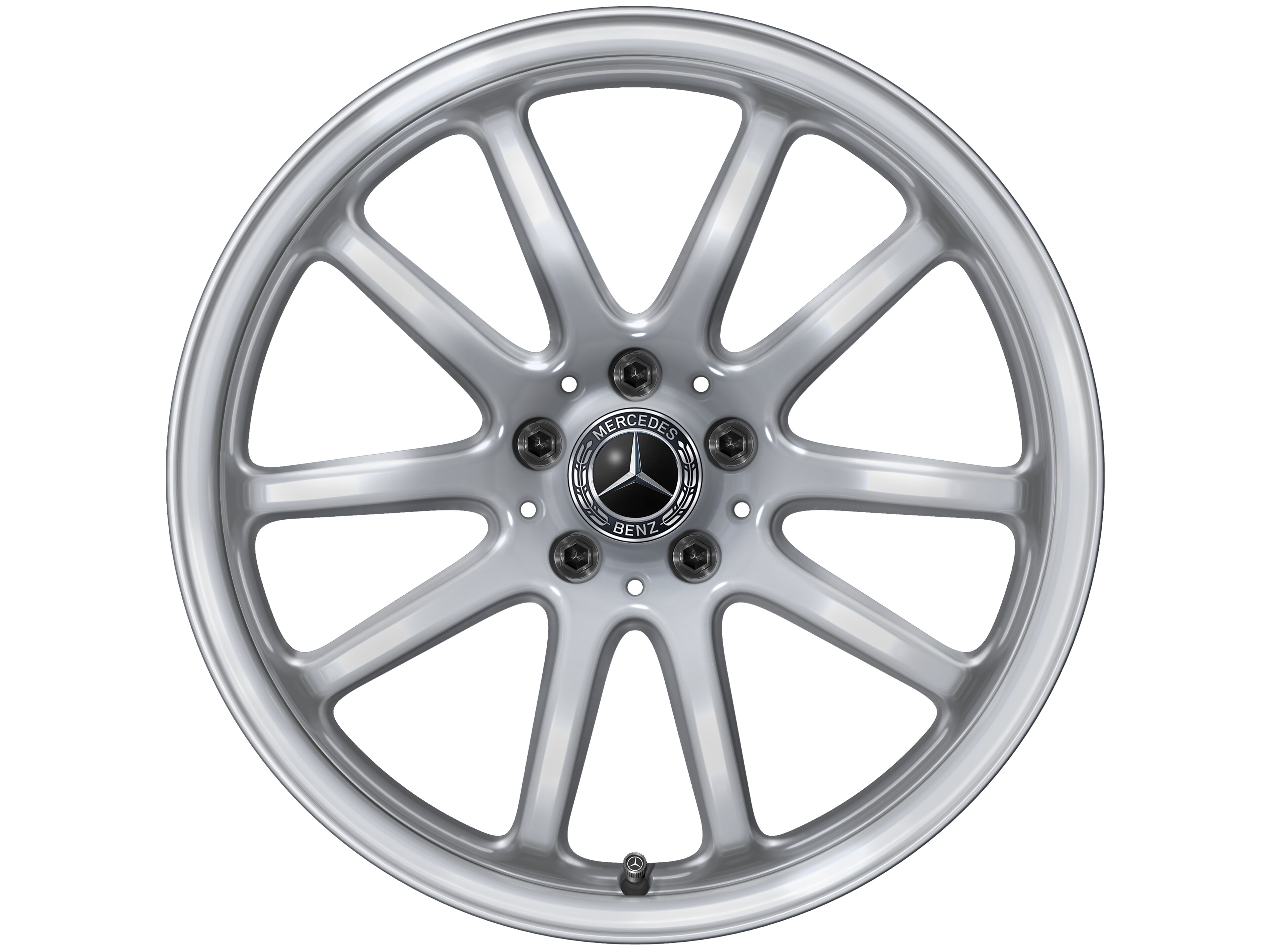 Vícepaprskové kolo, 48,3 cm (19 palců) - 8 J x 19 ET 30,5, stříbrná vanadium