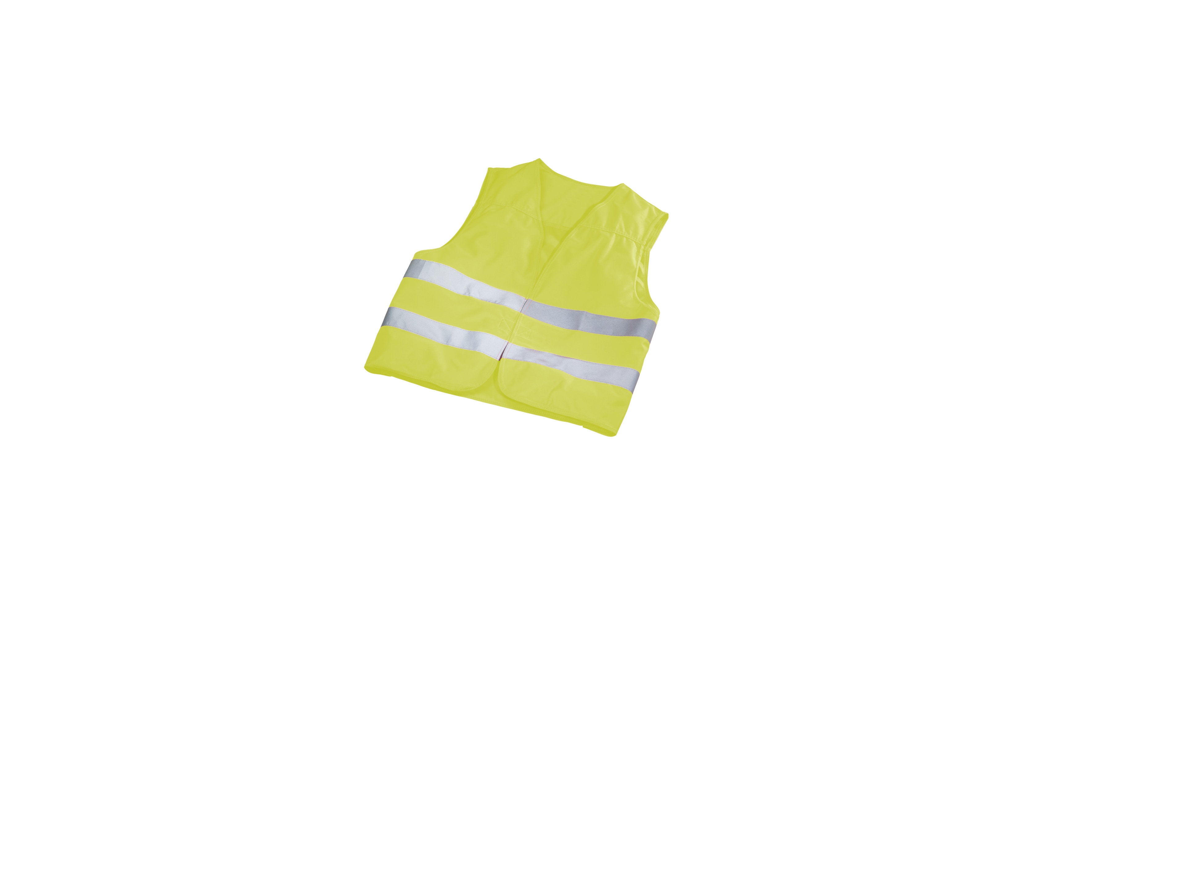 Výstražná vesta, kompaktní, USA/CAN - žlutá, Polyester, LL/RL