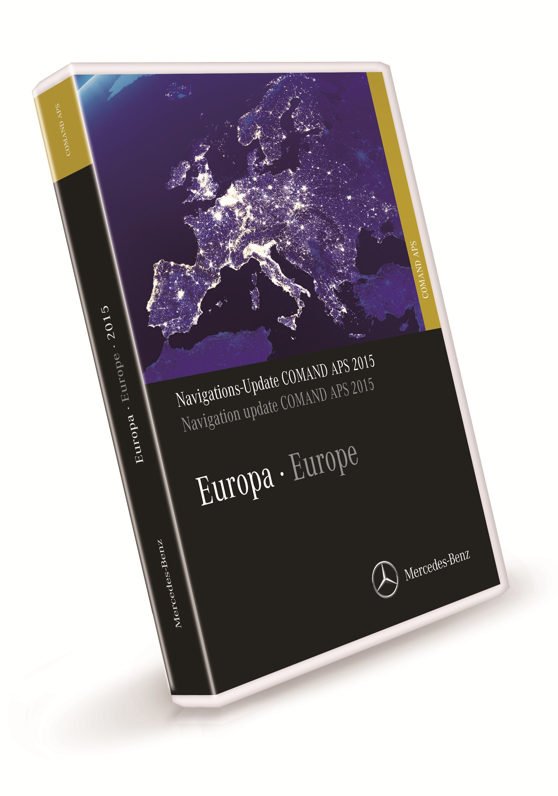 Aktualizace navigace, COMAND APS, Evropa, Verze 2015, - KONEČNÁ VERZE - khaki, NTG3.5