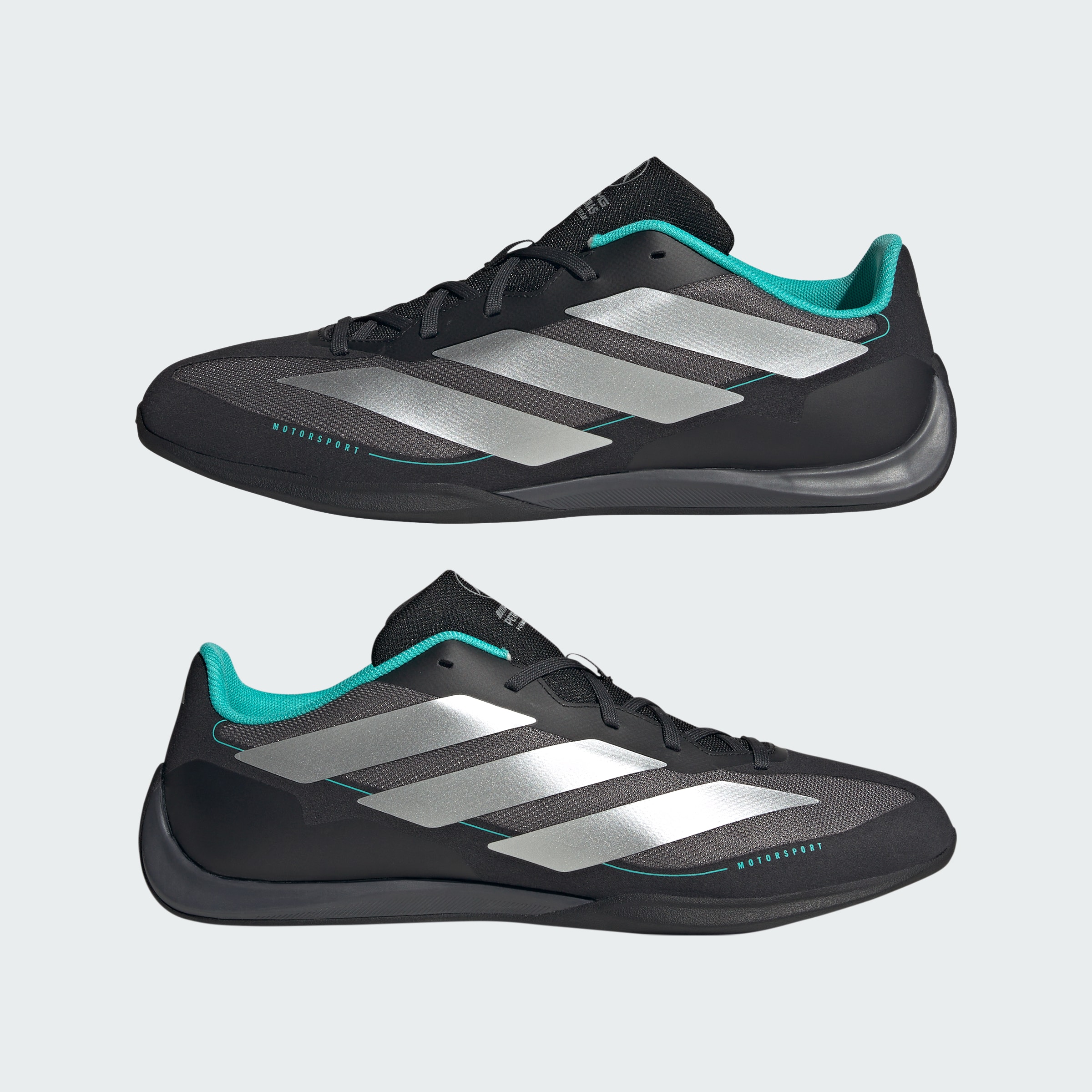 Tenisky, Feroza Base, Mercedes-AMG F1 - černá / stříbrné barvy, 8, adidas