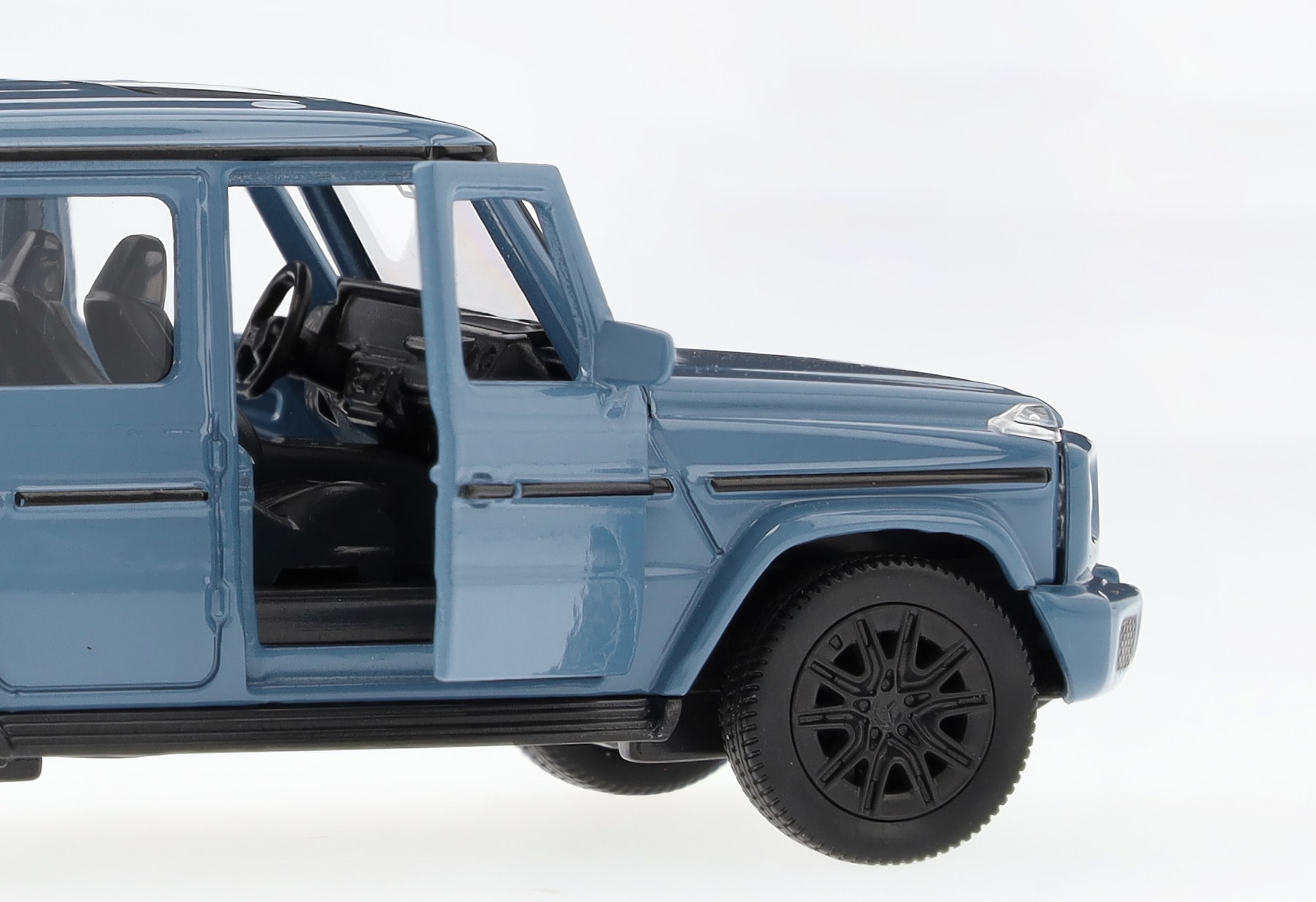 G-Class, Terénní vozidlo, W465, Zpětný tah - MANUFAKTUR modrá vintage uni, Heinrich Bauer, 1:43